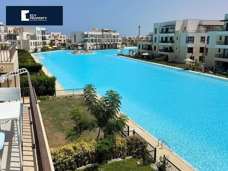 Lagoon View and fully finished Chalet with garden for sale with 5% down payment and 9 years installments in Ras El Hekma 6