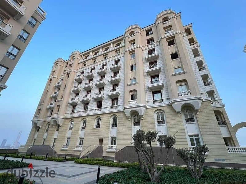 Apartment for sale in the heart of the Administrative Capital, immediate receipt, fully finished, built in the French style 5% down payment * Garden c 16