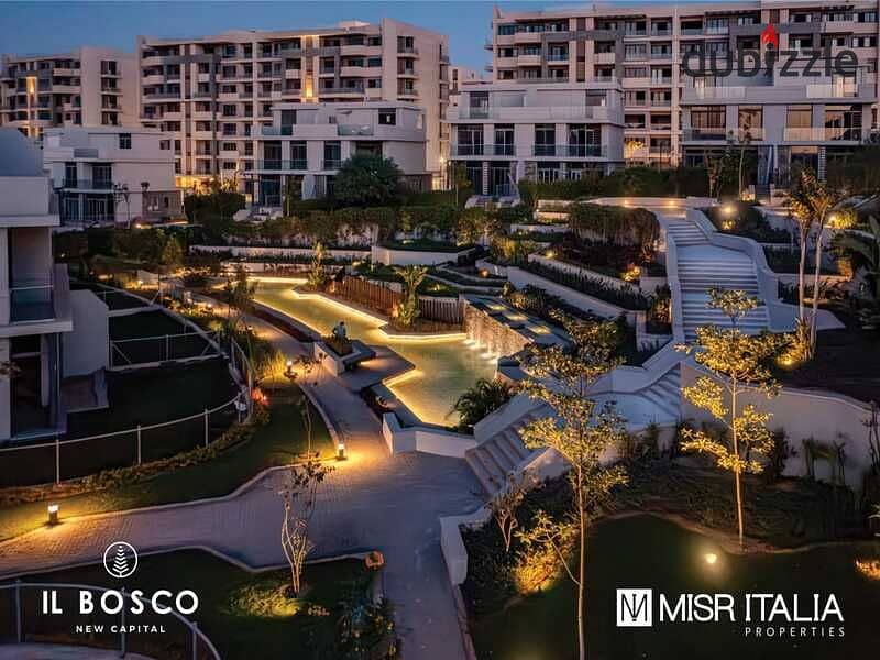 get an apartment for sale in the heart of the  new capital,  immediate receipt and a 5% down payment with Misr Italia - Al IL Bos 3