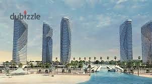 Studio for sale fully finished sea view in The Gate El Alamein Towers 0