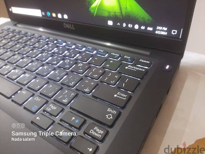 laptop dell latitude E7390  core i5 تامن تاتش 12