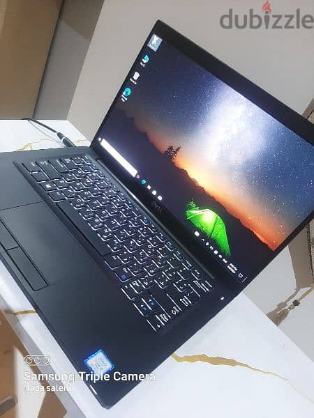 laptop dell latitude E7390  core i5 تامن تاتش 15