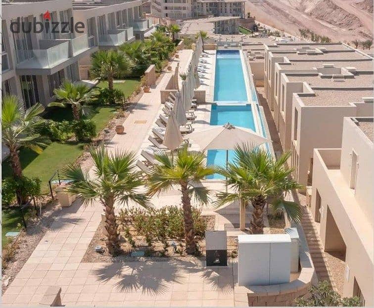 شالية للبيع علي البحر في قرية المونت جلالة في العين السخنة || chalet for sale sea view in IL Monte Galala village in ain sokhna 5