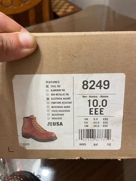 ORIGINAL Red wing safety shoes 5