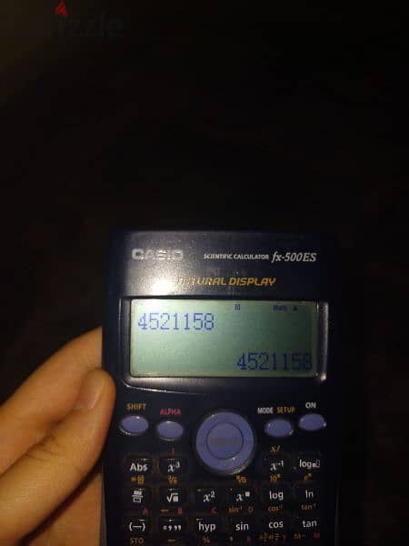 آلة حاسبة كاسيو     Casio calculator 3