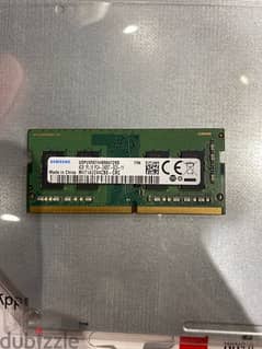 laptop samsung ram ddr4 4GB