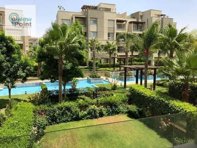 A 3-bedroom apartment with a garden for sale in Mostakbal City, Hub Ton Hassan Allam