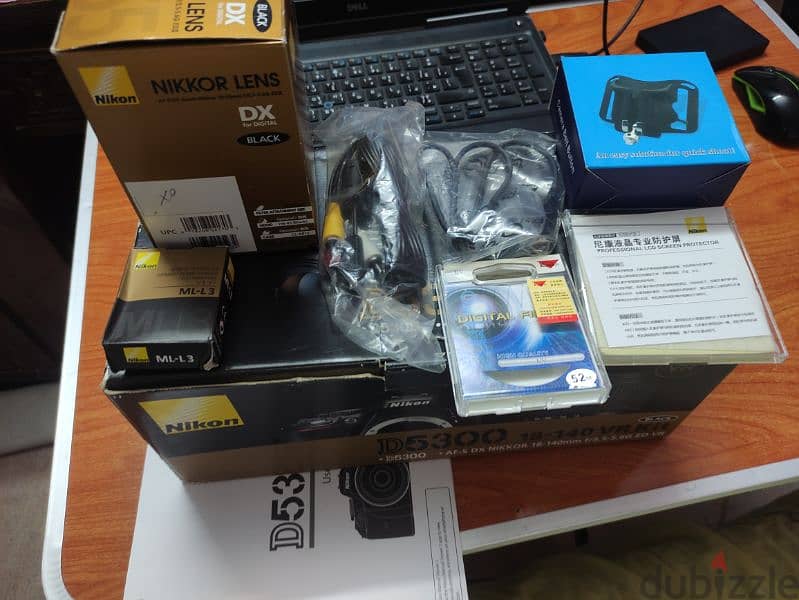 للبيع نيكون D5300بحالة الزيرو 11