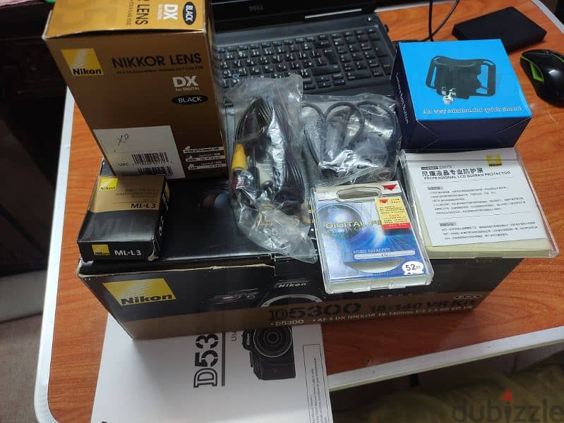 للبيع نيكون D5300بحالة الزيرو 12