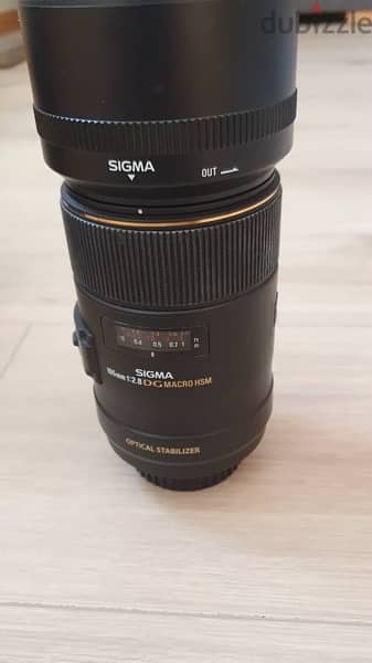 Sigma 105mm macro for Sony ( A-mount) + E mount adapter 1