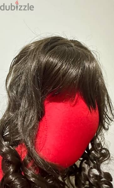 Hair Wig - Natural brown hair (Medium Length) 2