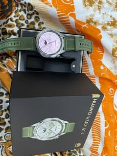 Huawei GT4 Green Edition watch هواوي GT4 اللون الاخضر