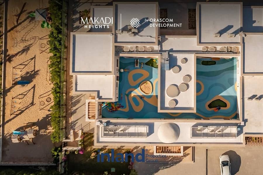 فيلا للبيع بدون مقدم 0% فيو على البحر في مكادي هايتس Makadi heights البحر الاحمر ( الغردقة ) 2