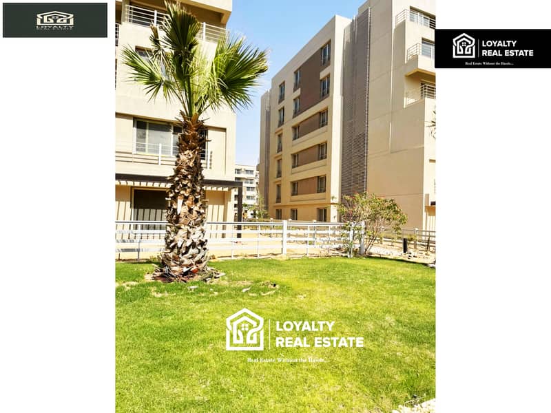 Apartment for sale capital gardens compound ready to move in a next to Madinaty, old price 1