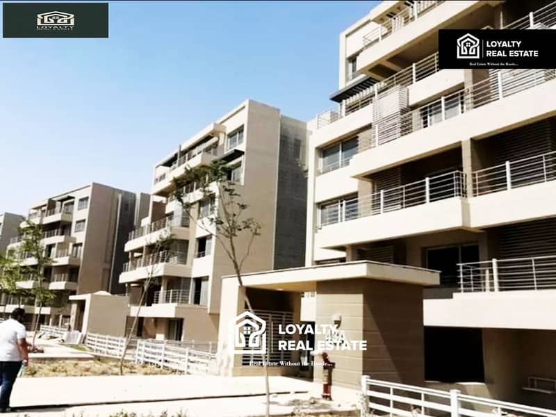 Apartment for sale capital gardens compound ready to move in a next to Madinaty, old price 10