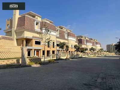 S Villa  for sale at less down payment  in Sarai Compound Mostkbal city