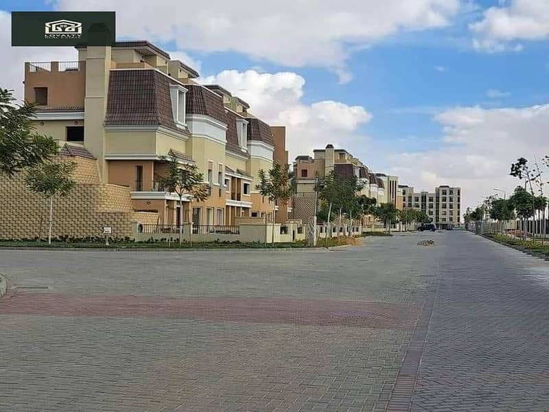 S Villa  for sale at less down payment  in Sarai Compound Mostkbal city 4