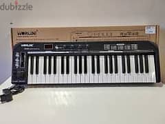 ميدى كيبورد 49 Worlde KS49A Professional 49 Key USB MIDI Keyboard Cont