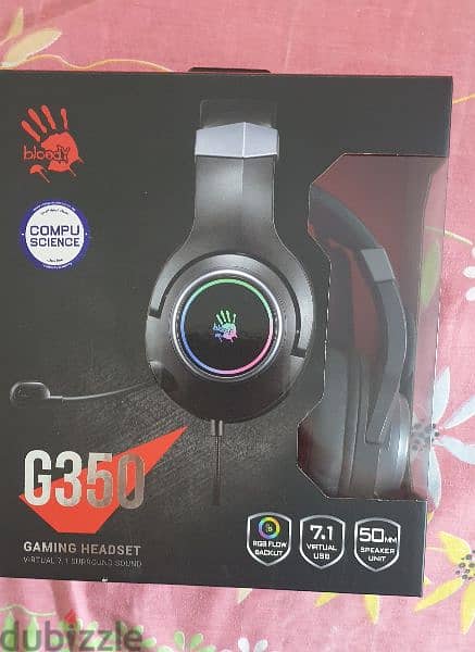 Bloody G350 Wired Gaming Headset with Microphone - سماعات جيمينج 0