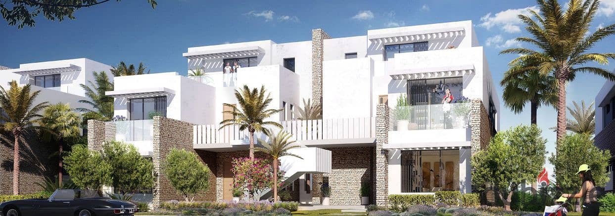 Villa (fully finished + ACs) from ORA, Mr. Naguib Sawiris, in the North Coast, with a 10% down payment, next to Almaza Bay 1