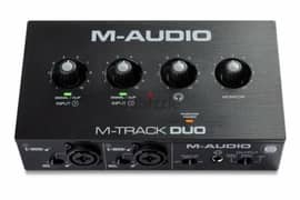 Audio interface M-audio M-Track Duo