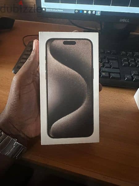 IPhone 15 pro max 256 gb Dual SIM brand new 1