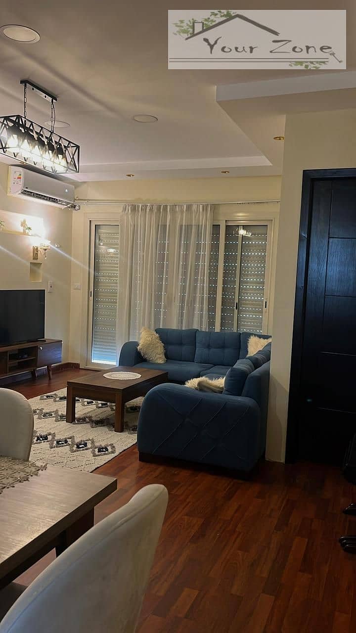 Furnished apartment for rent, first residence in The Address Compound Sheikh Zayed 2