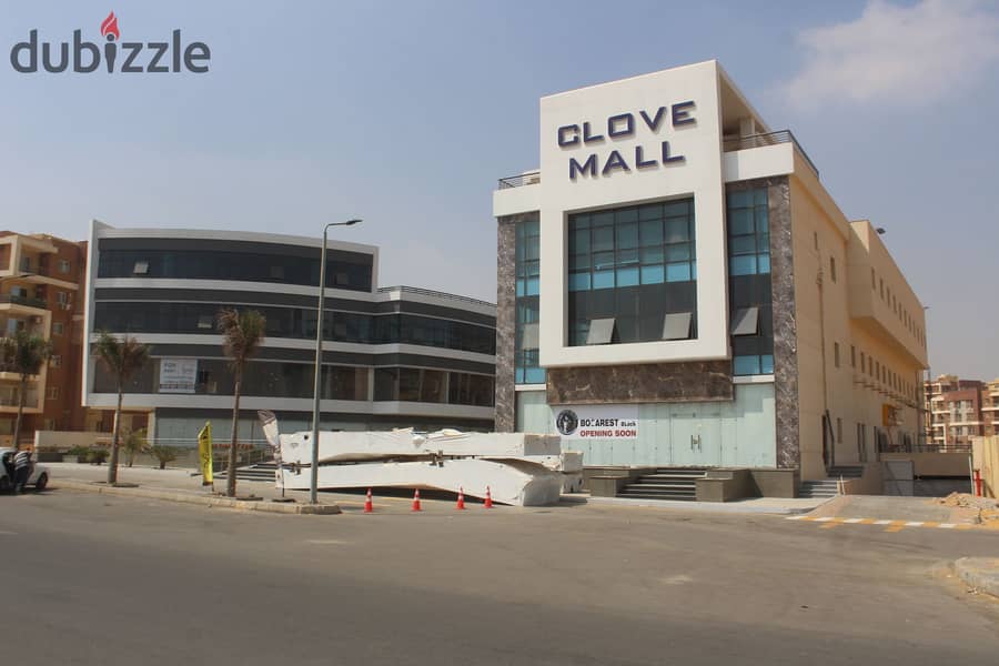 clove mall el koronfel new cairo محل للبيع 57 متر استلام فوري دور ارضي بمنطقة دار مصر القرنفل التجمع الخامس 3