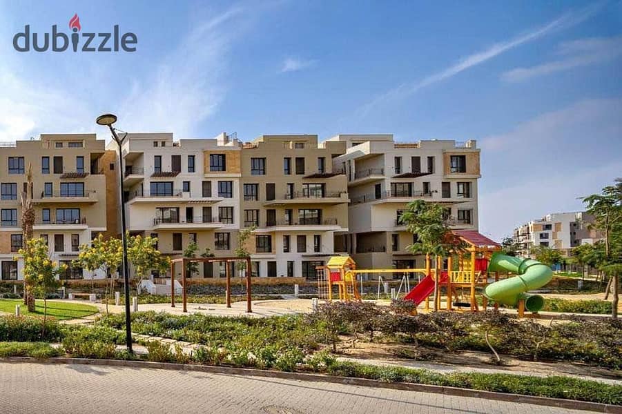 Two-bedroom apartment for sale, immediate delivery, with a perfect view in New Heliopolis, Shorouk City, Sodic East Compound 0