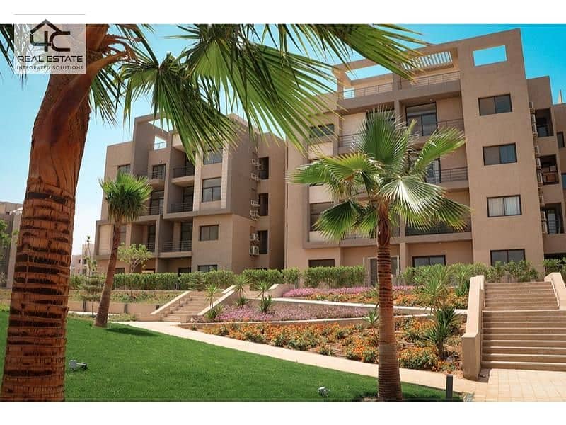 Apartment with Garden View Landscape ready to move for sale in Fifth Square Compound - Al Marasem 0