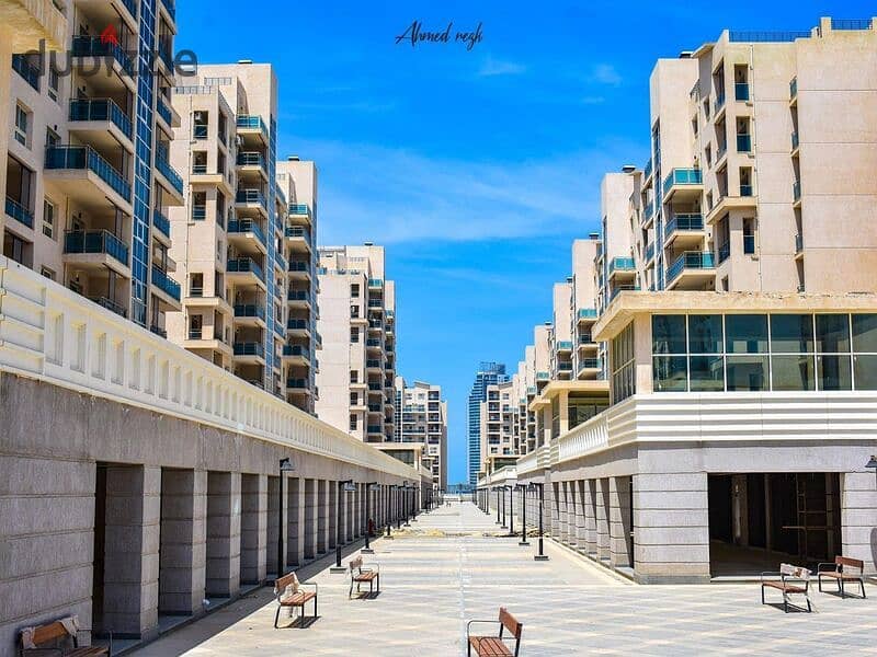 Apartment for sale, 195 meters, immediate receipt, in New Alamein, Downtown Fully finished | With only 5% down payment 5