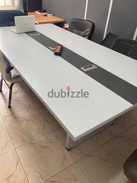 ترابيزة اجتماعات/ طاولة اجتماعات خشب mdf اسباني - meeting table 3