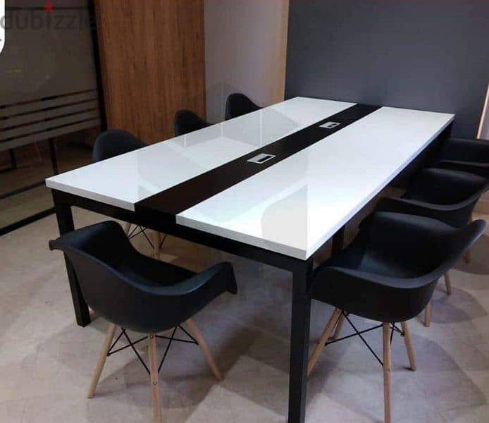 ترابيزة اجتماعات/ طاولة اجتماعات خشب mdf اسباني - meeting table 1