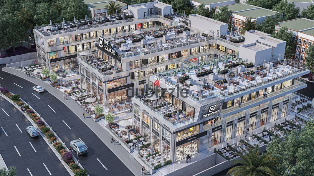 A store for sale in Shorouk, in the middle of more than 10,000 residential units and more than one compound, for 6 years 6