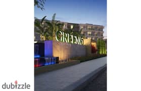 Apartment for sale in Green 6 Compound, in October, 186m, semi-finished