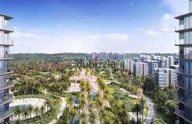 apartment for sale view land scape in New Cairo | Zed East Compound