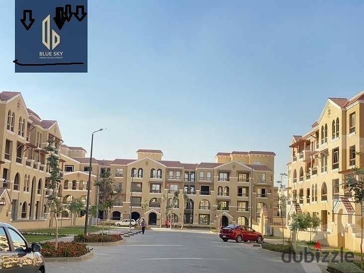 Maadi View Apartment for sale 125m European style in Maadi View Compound, El Shorouk, at the lowest price 5