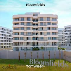 apartmant for sale at Bloomfields mostakbal city. . prime location. . installments with a downpayment only 10%