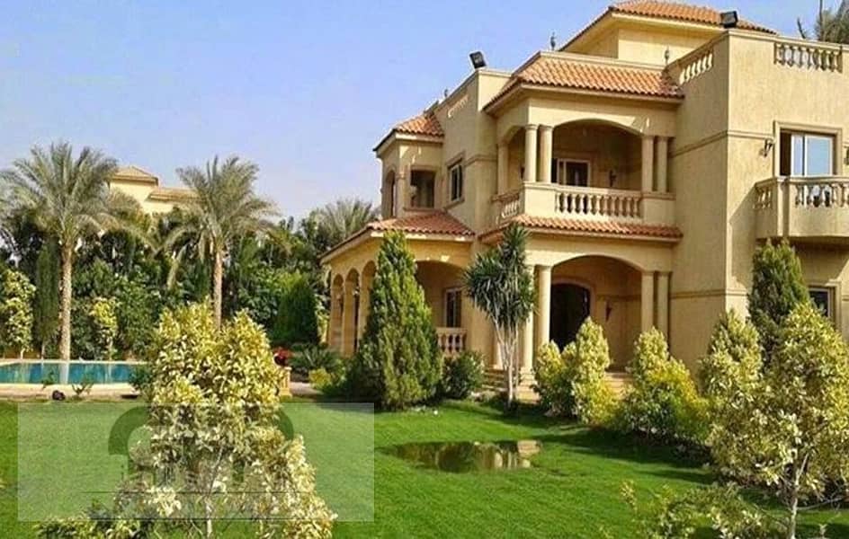 luxury villa (Palace) 3th floors with swimming pool in hyde park / فيلا مستقلة بالكامل 6غرف نوم ماستر في هايد بارك على شارع التسعين دايركت 1