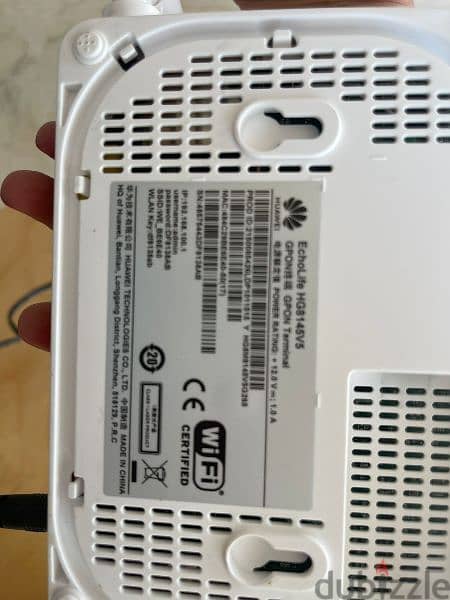 We huawei fiber optics router راوتر فايبر وي 2