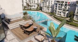 Two-room apartment for sale, the largest investment opportunity, living in the new Capital by Dubai Development, LUMIA LAGOONS