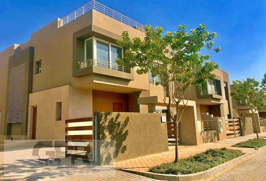 فيلا استاندالوان للبيع في بالم هيلز التجمع الخامس الجولدن سكوير قرب ماونتن فيو و المراسم Standalone Villa for sale in Palm Hills New Cairo 5