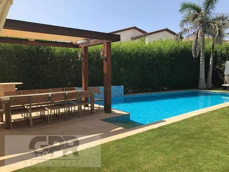 فيلا استاندالوان للبيع في بالم هيلز التجمع الخامس الجولدن سكوير قرب ماونتن فيو و المراسم Standalone Villa for sale in Palm Hills New Cairo 6