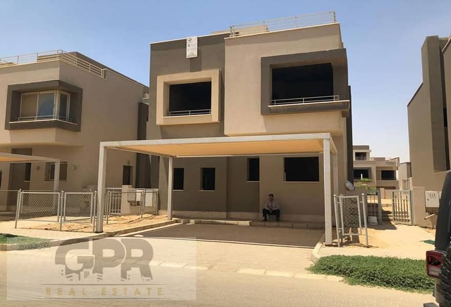 فيلا استاندالوان للبيع في بالم هيلز التجمع الخامس الجولدن سكوير قرب ماونتن فيو و المراسم Standalone Villa for sale in Palm Hills New Cairo 7