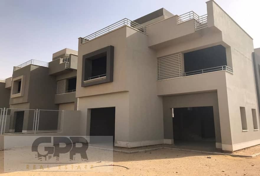 فيلا استاندالوان للبيع في بالم هيلز التجمع الخامس الجولدن سكوير قرب ماونتن فيو و المراسم Standalone Villa for sale in Palm Hills New Cairo 9