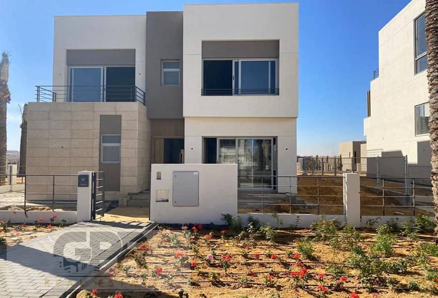 فيلا استاندالوان للبيع في بالم هيلز التجمع الخامس الجولدن سكوير قرب ماونتن فيو و المراسم Standalone Villa for sale in Palm Hills New Cairo 11