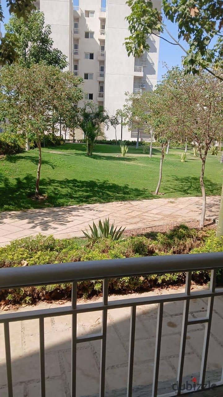 Apartment 116. M for rent in Madinaty overlooking the Garden fully furnished first use 1