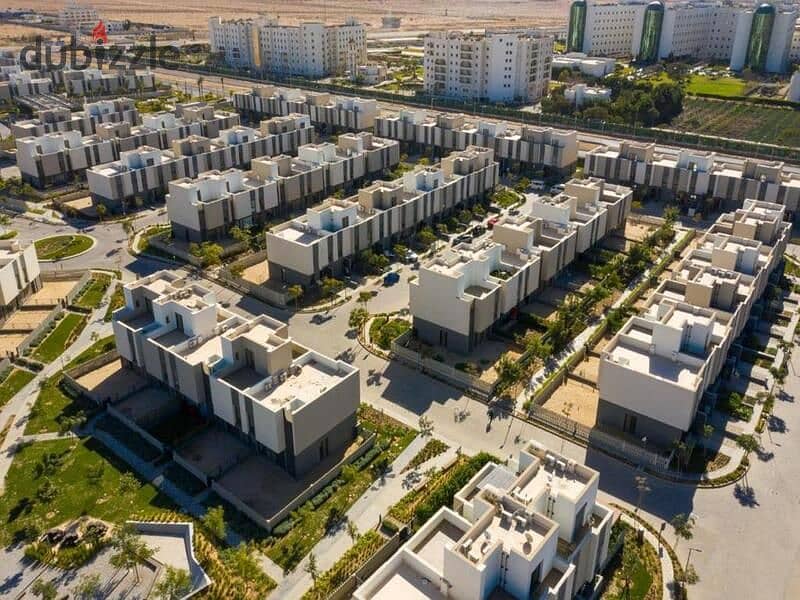 With 0% down payment, an apartment for sale, fully finished Immediate receipt  In Al Burouj Compound View Landscape | Al Buruj 1