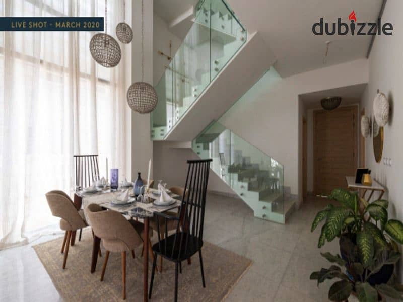 With 0% down payment, an apartment for sale, fully finished Immediate receipt  In Al Burouj Compound View Landscape | Al Buruj 26