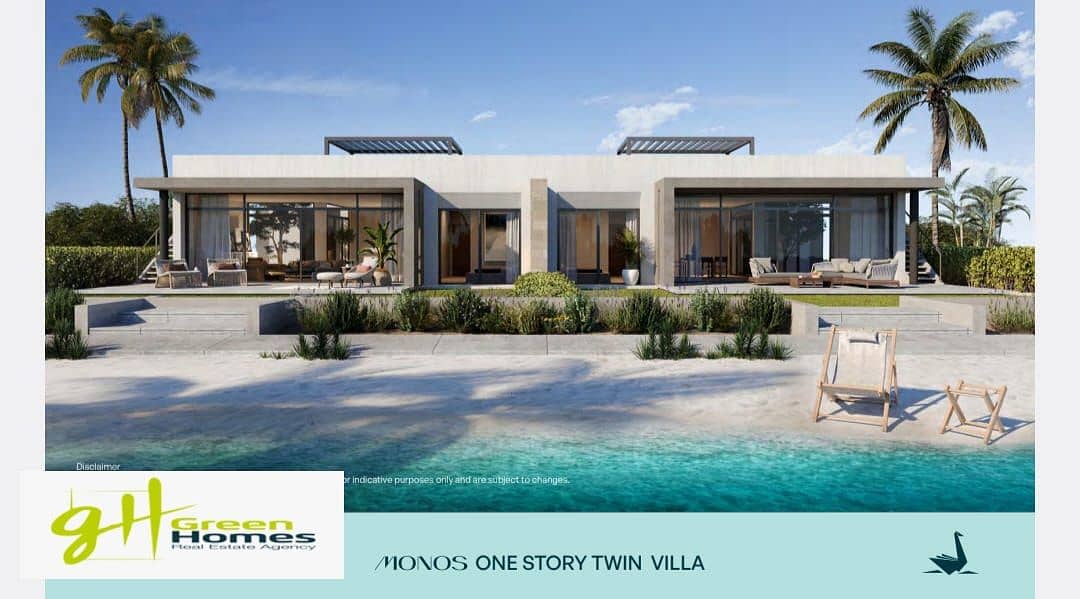 Fully finished One story twin villa 230m for sale in Swan lake north coast 1